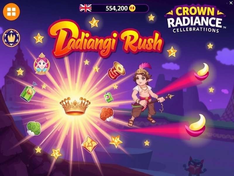 Crown Radiance Rush Game Screenshot